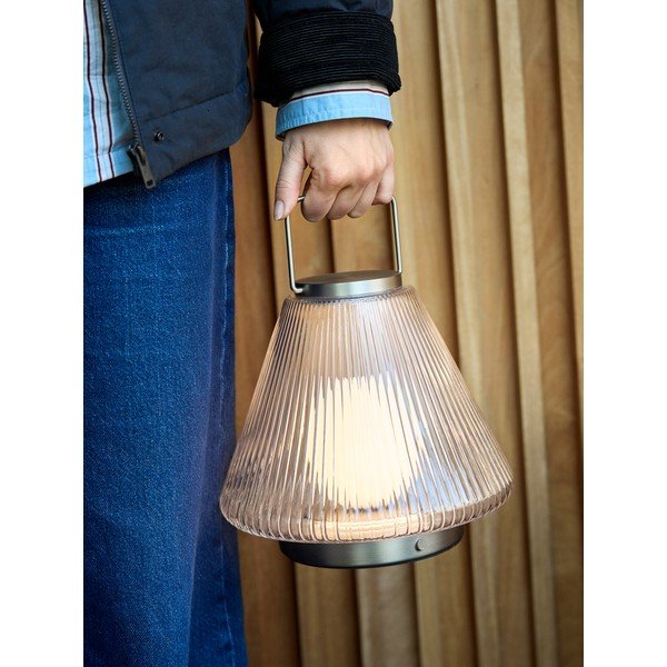 Stikla LED galda lampa ø24x28 cm Tou – Hübsch-image-1