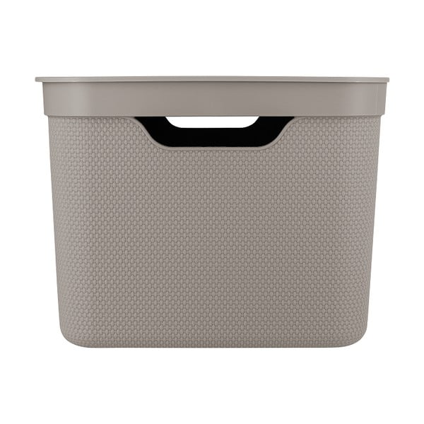 Plastmasas uzglabāšanas kaste ar vāku Deco – Rotho-image-4