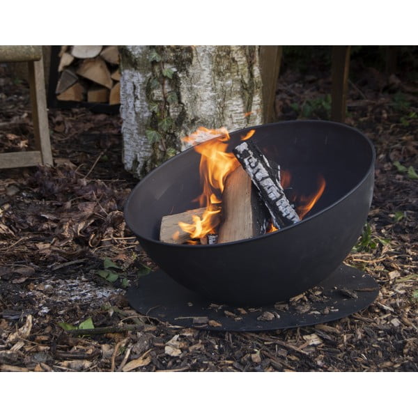 Melns kamīns Moon - Esschert Design-image-1