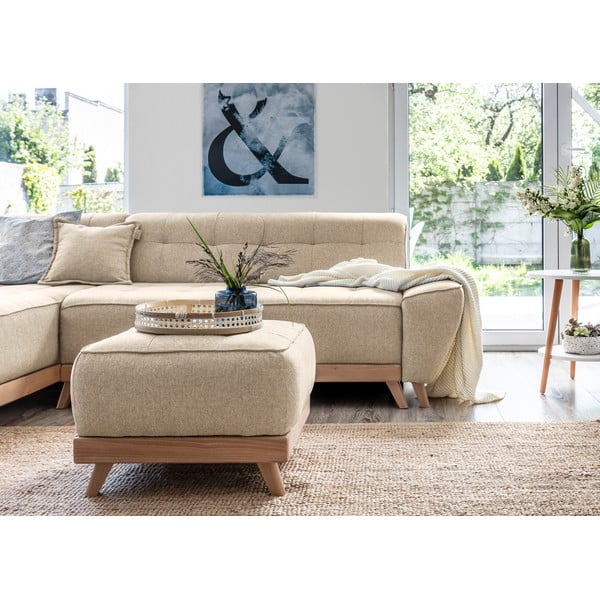 Bēšs kāju soliņš Miuform Dazzling Daisy-image-4