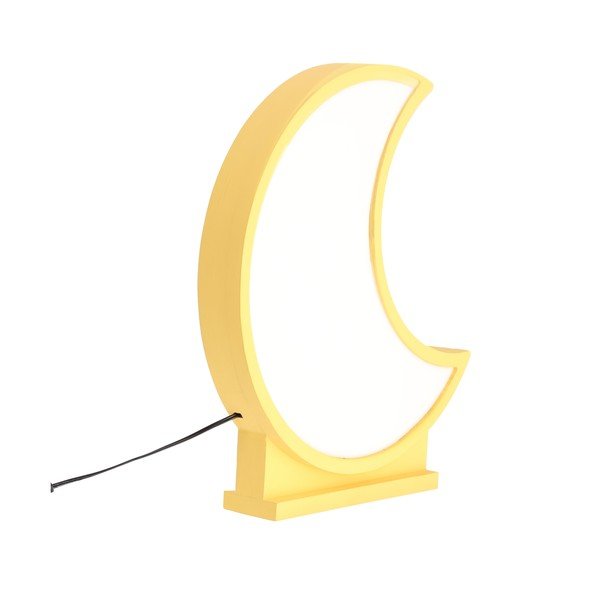 Dzeltena bērnu lampa Moon – Candellux Lighting-image-3