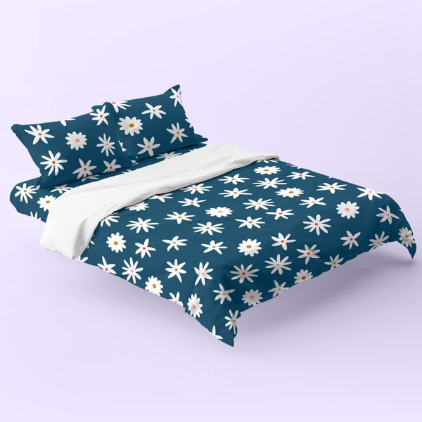 Zils divguļamais segas pārvalks 200x200 cm Margaret – Aware-image-1