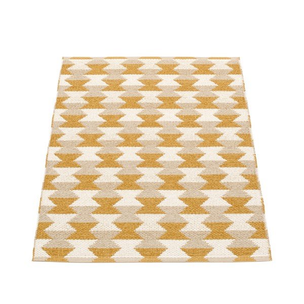 Okera dzeltens iekštelpu un āra paklājs 70x100 cm Dana Ochre – Pappelina-image-2