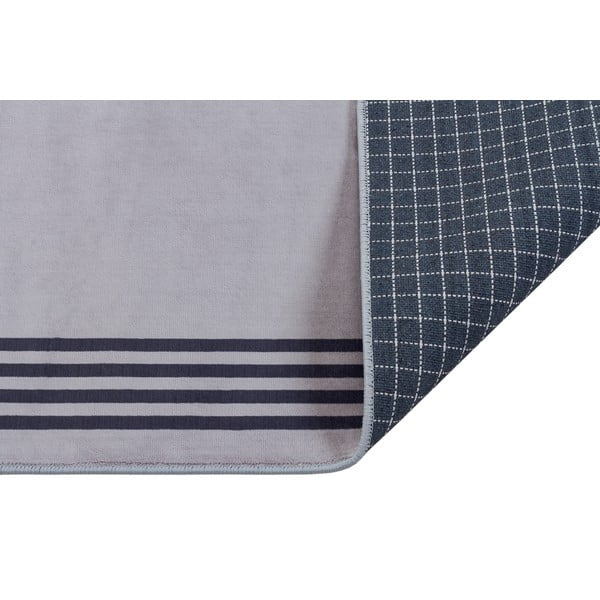 Pelēks mazgājams paklājs 300x100 cm – Vitaus-image-2