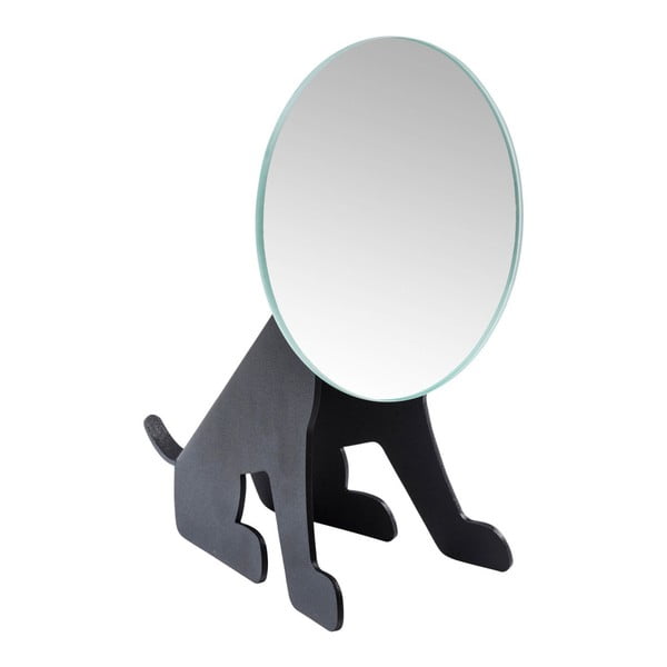 Melns galda spogulis Kare Design
