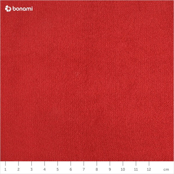 Sarkans krēsls ar brūnām kājām Max Winzer Brandford Suede-image-1