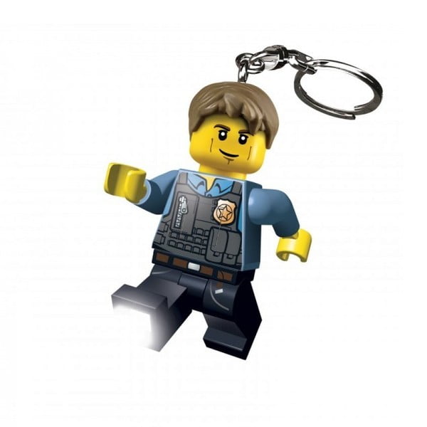 LEGO policists atslēgu piekariņš