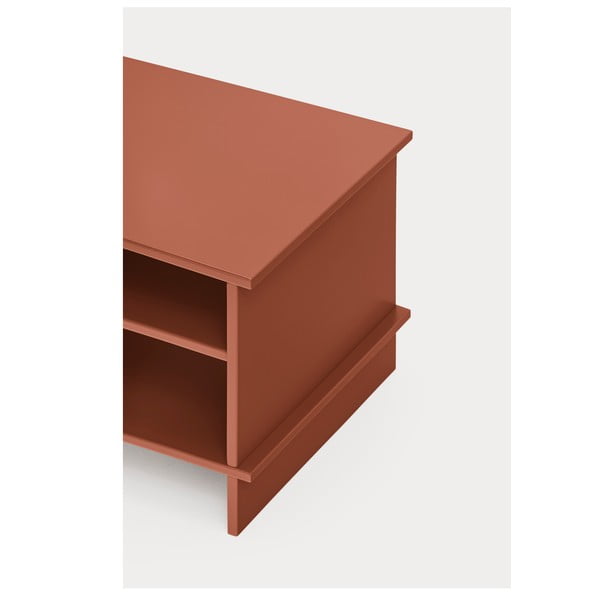 Ķieģeļu sarkans naktsskapītis ar plauktiem Inari – Teulat-image-4