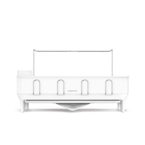 Balts tērauda trauku žāvētājs – simplehuman-image-3