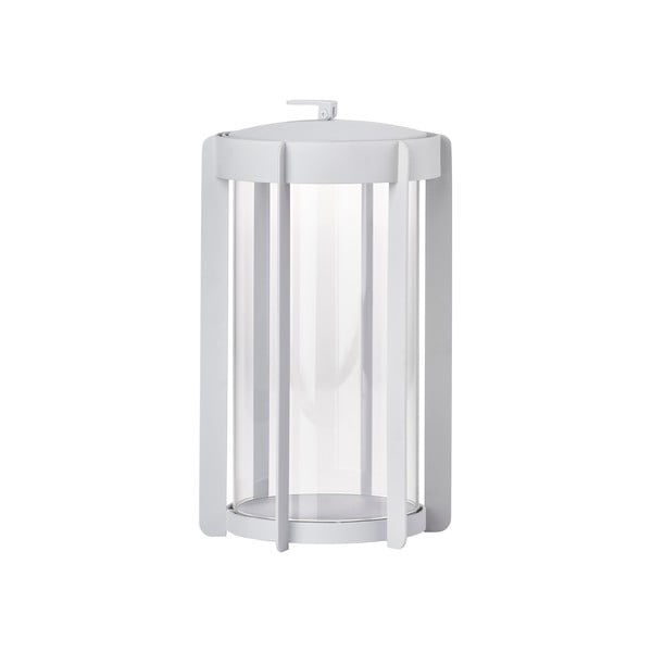 Gaiši pelēka LED laterna ar USB (augstums 25 cm) Firefly – Zone-image-1