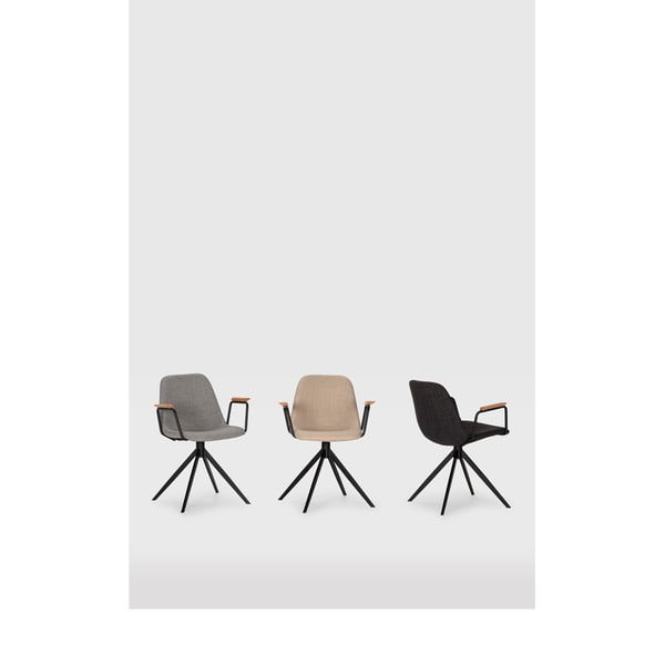 Melni pusdienu krēsli (2 gab.) Tali – Marckeric-image-2