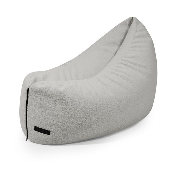 Gaiši pelēks bērnu sēžammaiss no buklē auduma Clip Clap 90 – SLOWDOWN