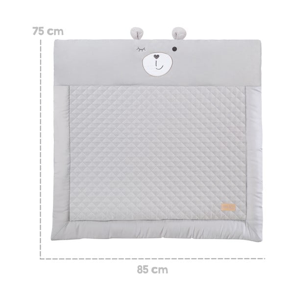 Pelēks bērnu rotaļu paklājiņš 75x85 cm Style – Roba-image-4