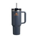 Tumši zils nerūsējošā tērauda termoss ar salmiņu 1,18 l Quencher H2.0 FlowState Tumbler Twilight – Stanley