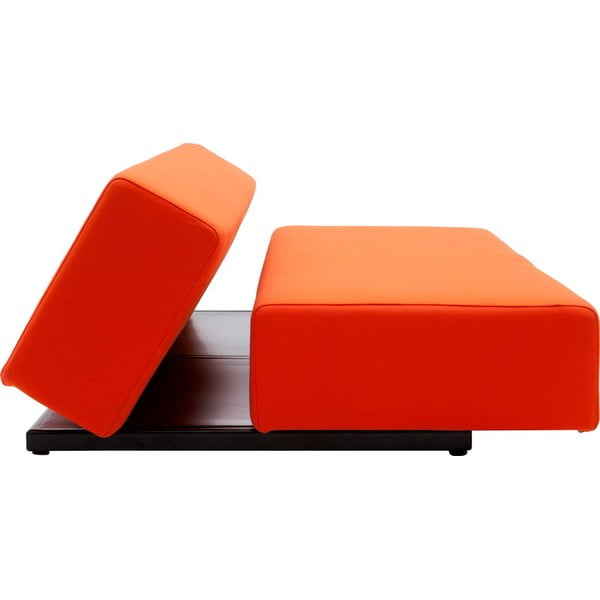 Oranžs izvelkamais dīvāns Softline Nevada, 200 cm-image-4