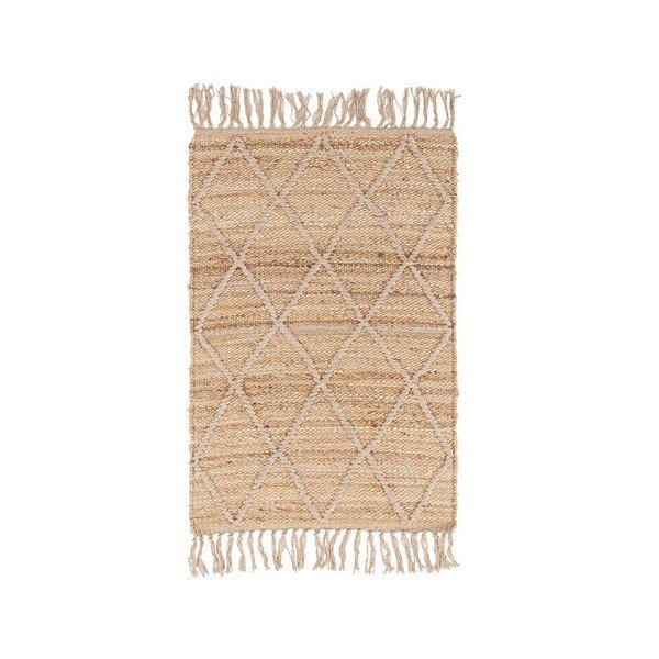 Dabīga toņa ar rokām darināts džutas paklājs 60x90 cm Shaila – Yes Everyday