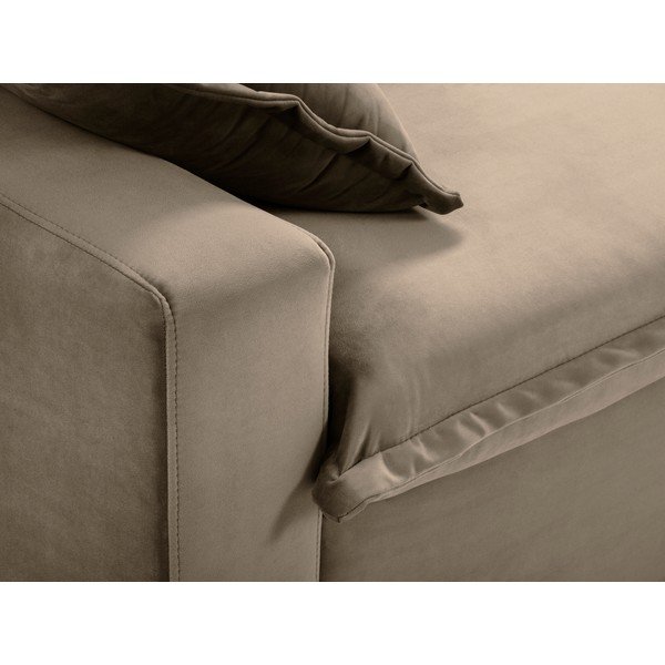 Bēšs izlaižamais dīvāns Kooko Home Mezzo-image-1