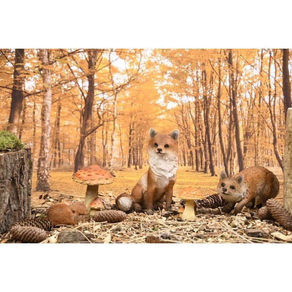 Dārza statuja no polirezīna Fox – Esschert Design-image-1