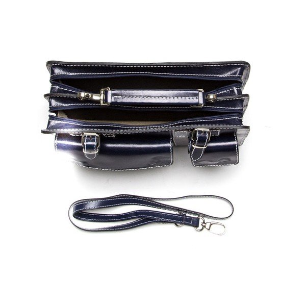 Ādas rokassoma Isabella Rhea 309 Blue-image-4