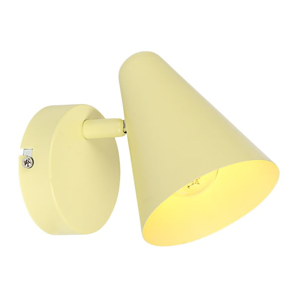 Dzeltena sienas lampa Amor – Candellux Lighting-image-1