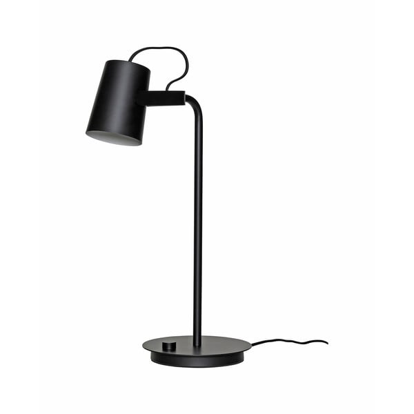 Melna galda lampa (augstums 54 cm) Ardent – Hübsch