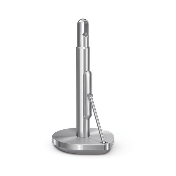 Sudraba krāsas tērauda papīra dvieļu turētājs – simplehuman-image-2
