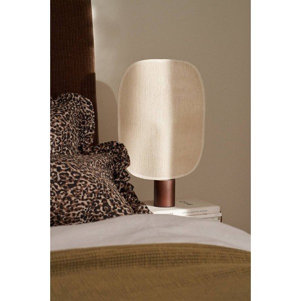 Brūna/krēmkrāsas papīra galda lampa (augstums 44 cm) Mai Le – Ellos Home-image-2