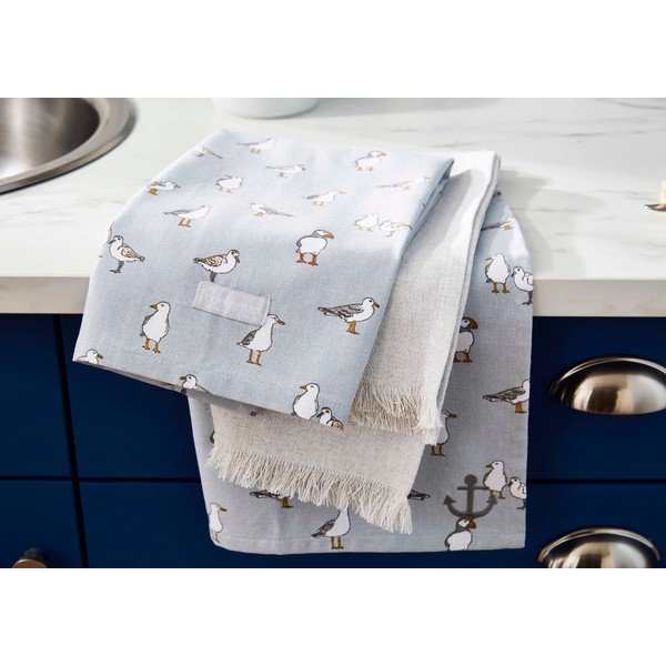 Trauku dvieļi (3 gab.) 45x65 cm Costal Birds – Cooksmart ®-image-2