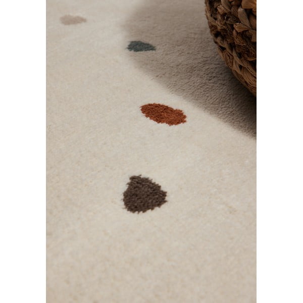 Krēmkrāsas bērnu paklājs 120x170 cm Funny Dots – Hanse Home-image-3