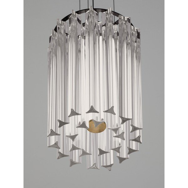 Misiņa krāsas tērauda LED piekaramā lampa ar regulējamu spilgtumu ø 22 cm Nol – Nova Luce-image-2