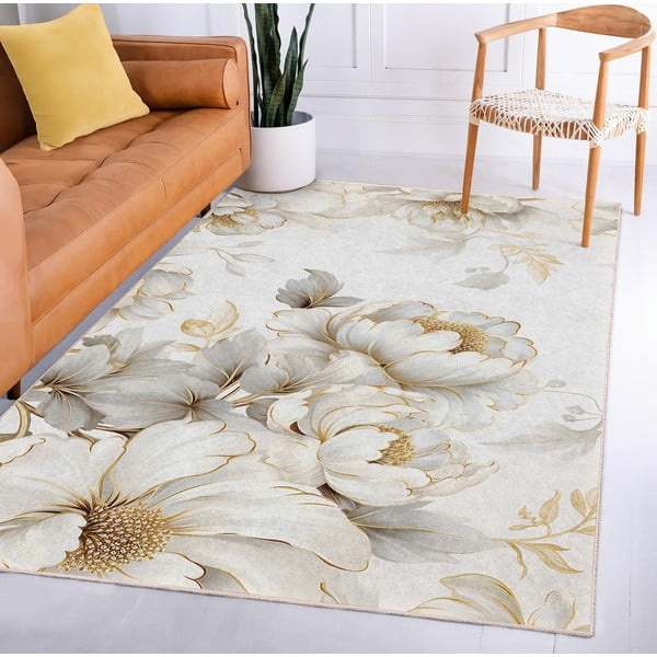 Krēmkrāsas mazgājams paklājs 80x150 cm Soft and Gentle – Mila Home-image-3