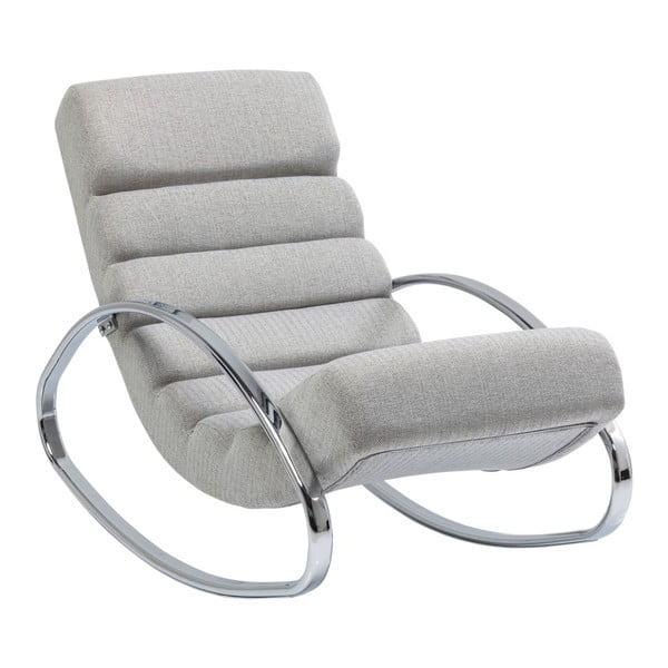 Pelēks šūpuļkrēsls Kare Design Manhattan