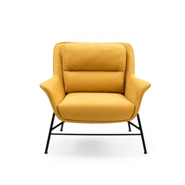 Dzeltens atpūtas krēsls Teulat Sadira-image-2