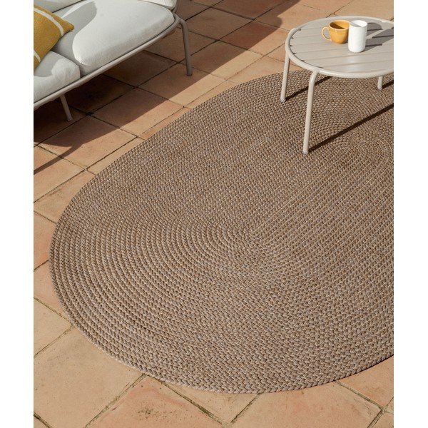 Brūns iekštelpu un āra paklājs 160x230 cm Despas – Kave Home-image-2