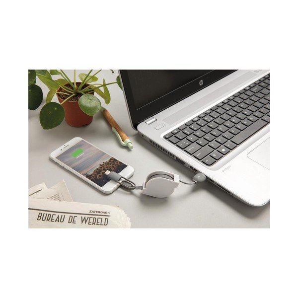 Izvelkamais USB lādētājs XD dizaina kolekcija-image-1