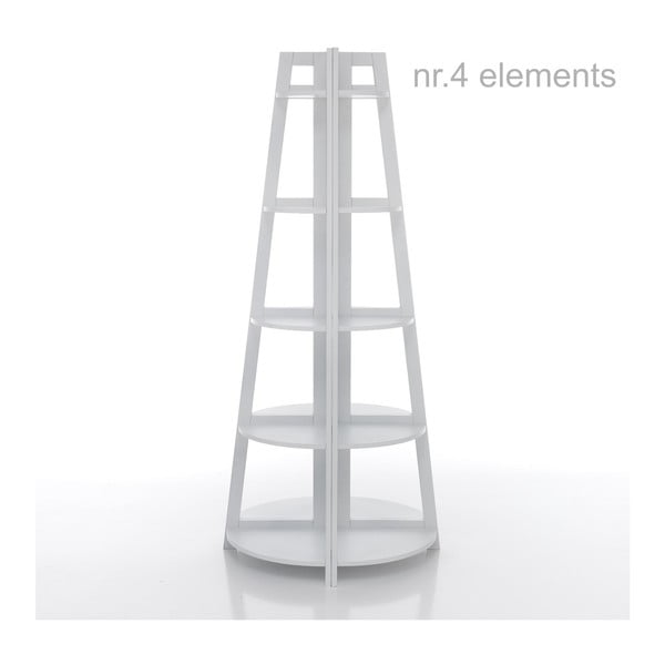 Tomasucci Varm stūra grāmatu plaukts-image-1