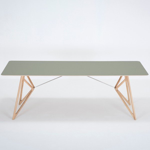 Ozolkoka ēdamgalds 220x90 cm Tink – Gazzda-image-4