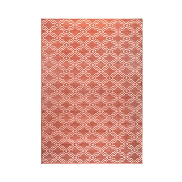 Pink White Label Feike paklājs, 160 x 230 cm