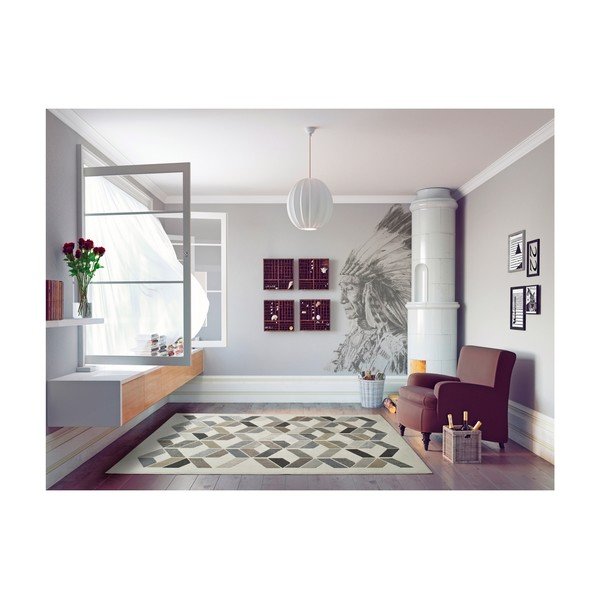 Bēšs paklājs Universal Kerala Cusmo Beige, 160 x 230 cm-image-1