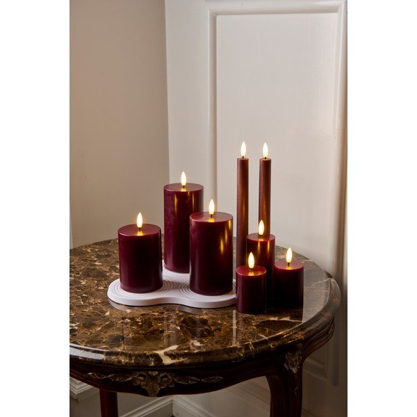 LED svece (3 gab.) (augstums 15 cm) Sille – Sirius-image-1