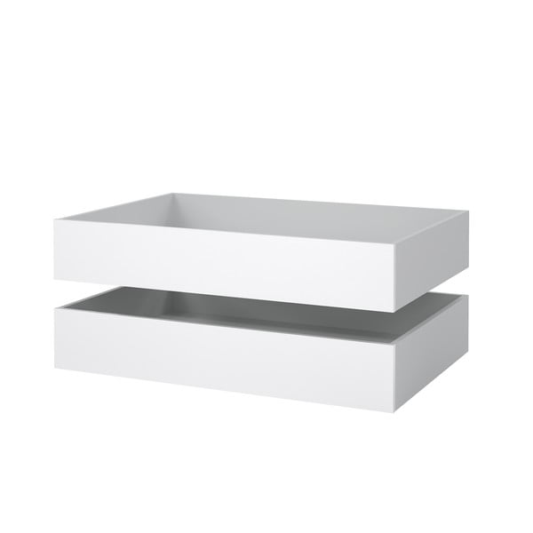 Baltas atvilktnes zem gultas (2 gab.) Naia – Tvilum-image-3