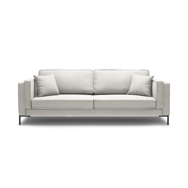Bēšs četrvietīgs dīvāns Milo Casa Attilio, 230 cm