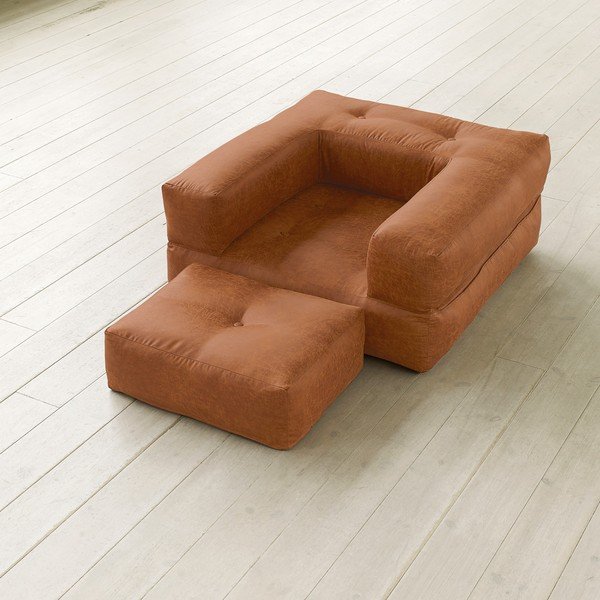 Maināms krēsls Cube, konjaks-image-2