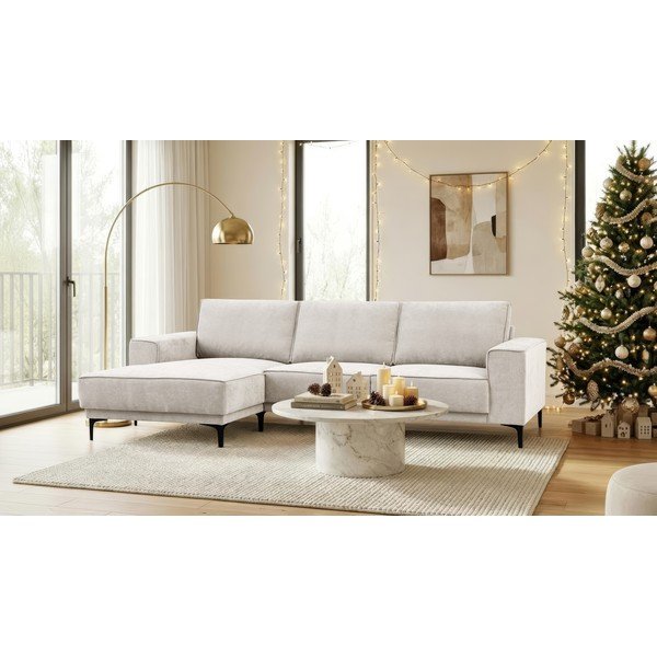 Krēmkrāsas stūra dīvāns (ar kreiso stūri) Copenhagen – Scandic-image-2