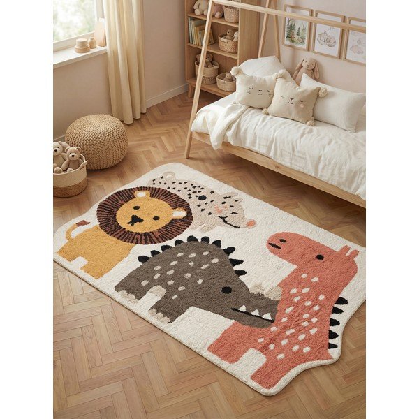 Mazgājams/ar rokām darināts kokvilnas bērnu paklājs 140x200 cm Snuggle Zoey – Hanse Home-image-1