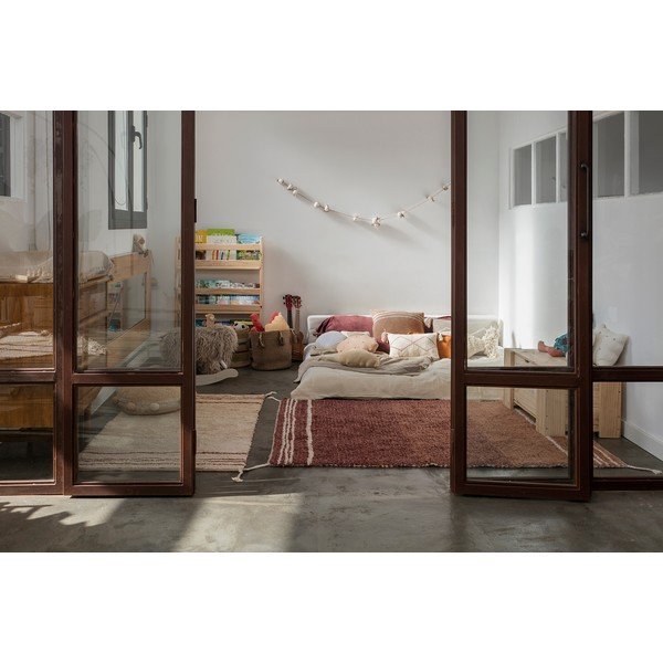 Ķieģeļu sarkans kokvilnas paklājs 80x140 cm Twin Toffee – Lorena Canals-image-1