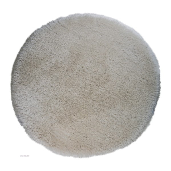 Apaļš balts paklājs Flair Rugs Pearl, 150 cm