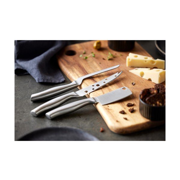 Koka griešanas dēlis ar piederumiem griešanai 22x38 cm – Holm-image-1