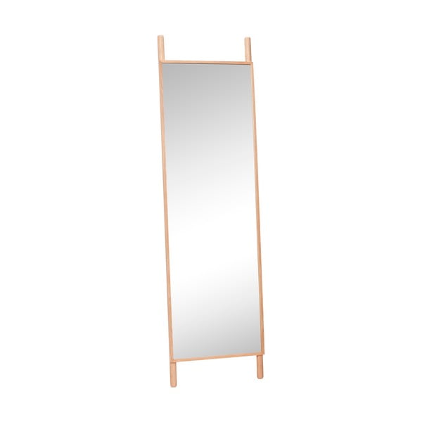 Grīdas spogulis ar masīvkoka rāmi 53x188 cm Lean – Hübsch