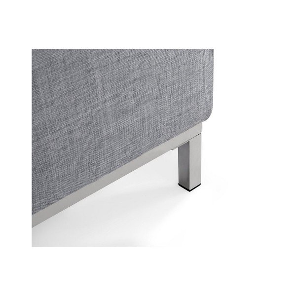 Gaiši pelēks Monobeli Rachel otomāns, 71 x 95 cm-image-4